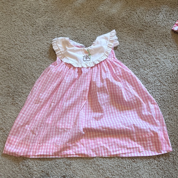 Pink Gingham Dress - Picture 1 of 2